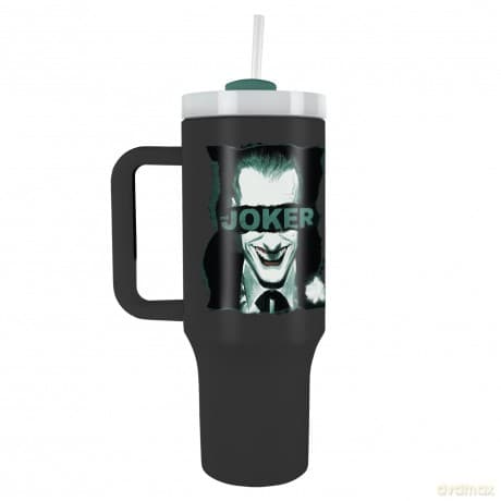 Dc Comics Joker kubek podróżny ze słomką (1180 ml)