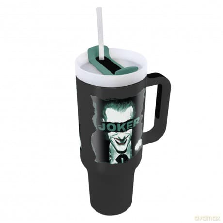 Dc Comics Joker kubek podróżny ze słomką (1180 ml)