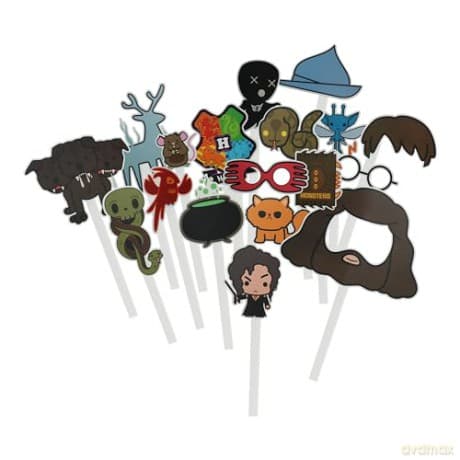 Harry Potter Photo Props Bumper Pack (53 pcs) / Harry Potter zestaw rekwizytów fotograficznych (53 szt)