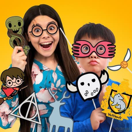 Harry Potter Photo Props Bumper Pack (53 pcs) / Harry Potter zestaw rekwizytów fotograficznych (53 szt)