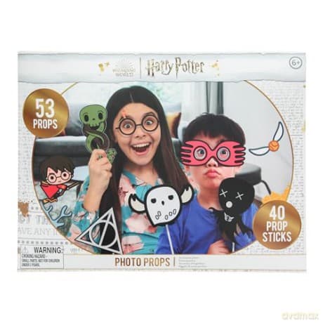 Harry Potter Photo Props Bumper Pack (53 pcs) / Harry Potter zestaw rekwizytów fotograficznych (53 szt)