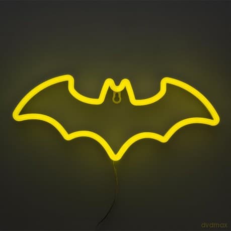 DC Comics - Batman neonowa lampka ścienna (wysokość: 12,8 cm) / Dc Comics Batman Wall Mountable LED Neon Light (high: 12,8 cm)