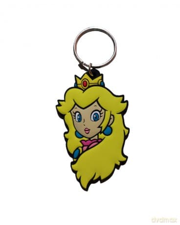 Brelok gumowy Super Mario - Peach / Super Mario rubber keychain - Peach