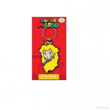 Brelok gumowy Super Mario - Peach / Super Mario rubber keychain - Peach