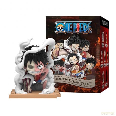 (Box Of 6 Units) Freeny's Hidden Dissectibles: One Piece (Luffy Gears)