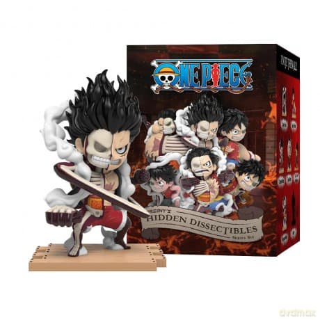 (Box Of 6 Units) Freeny's Hidden Dissectibles: One Piece (Luffy Gears)