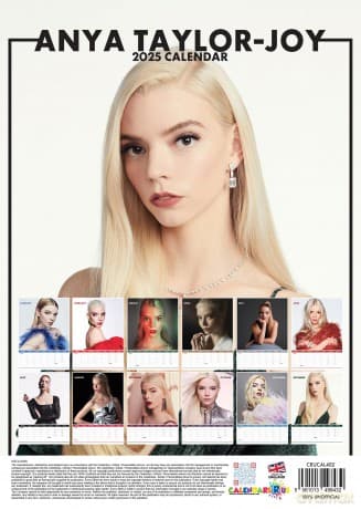 Anya Taylor-Joy 2025 Calendar