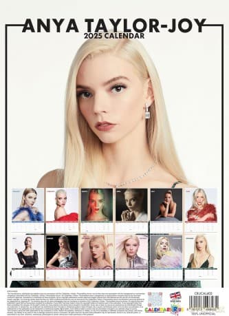 Anya Taylor-Joy 2025 Calendar