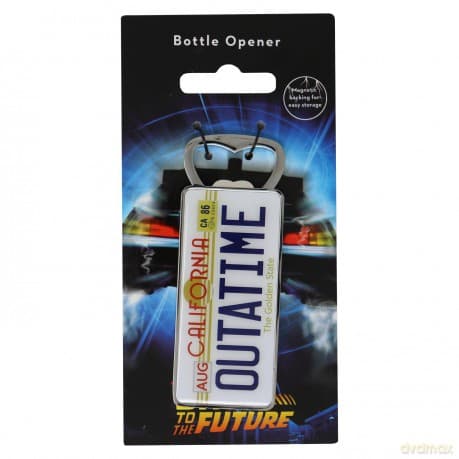 Back to the Future Outatime Bottle Opener