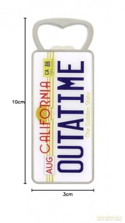 Back to the Future Outatime Bottle Opener