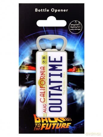 Back to the Future Outatime Bottle Opener