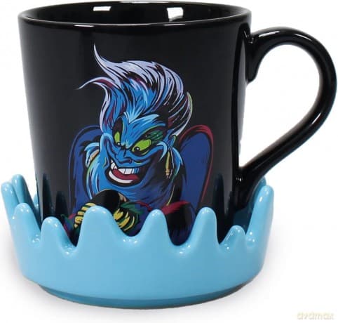 Disney - Mug Shaped (335ml) - Ursula Crest (MUGSDC17)