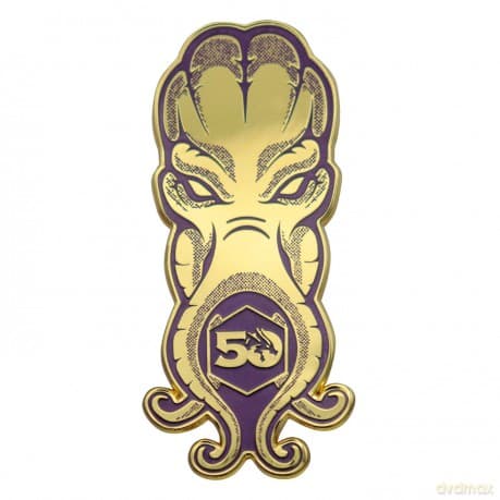 Dungeons & Dragons 50th Anniversary Set of 3 Pin Badges