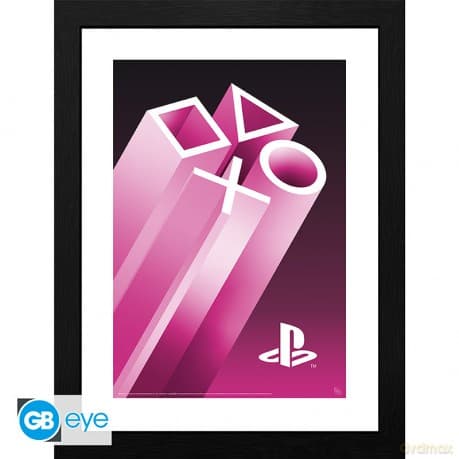 PLAYSTATION Plakat w ramie Edge of Space