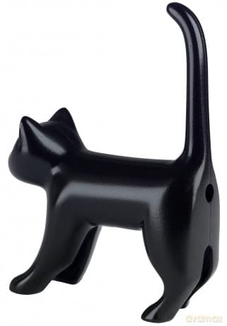 Winkee - Pencil sharpener - Sharp end Cat Black with sound - Black