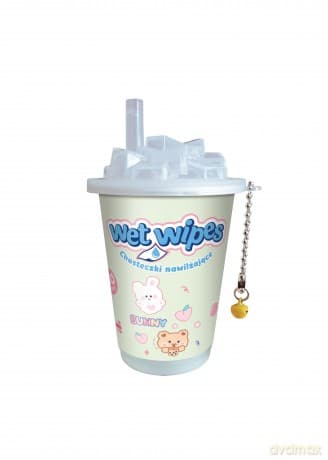 Chusteczki nawilżające w puszce Astra Care Shake Animals 1szt.mix