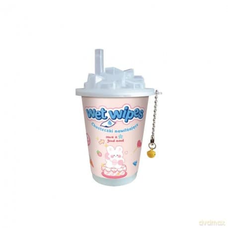 Chusteczki nawilżające w puszce Astra Care Shake Animals 1szt.mix