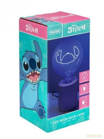 Diseny Stitch lampka - żarówka neonowa (wysokość: 24,3 cm) / Disney Stitch LED Neon Bulb Lamp (high: 24,3 cm)