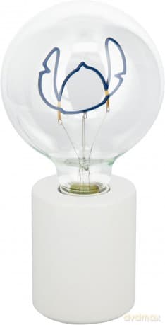 Diseny Stitch lampka - żarówka neonowa (wysokość: 24,3 cm) / Disney Stitch LED Neon Bulb Lamp (high: 24,3 cm)