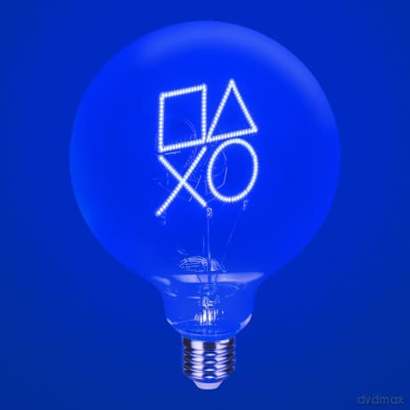 Playstation żarówka neonowa / Playstation LED Neon Bulb Only