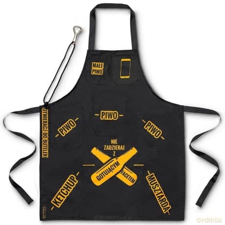 Fartuszek dla gotującego faceta