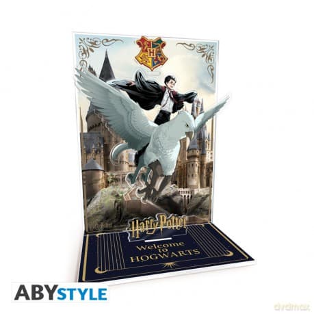 HARRY POTTER - Akrylowa Diorama - Harry & Buck in Hogwarts