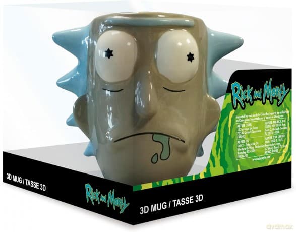 RICK AND MORTY - Kubek 3D - Rick Sanchez