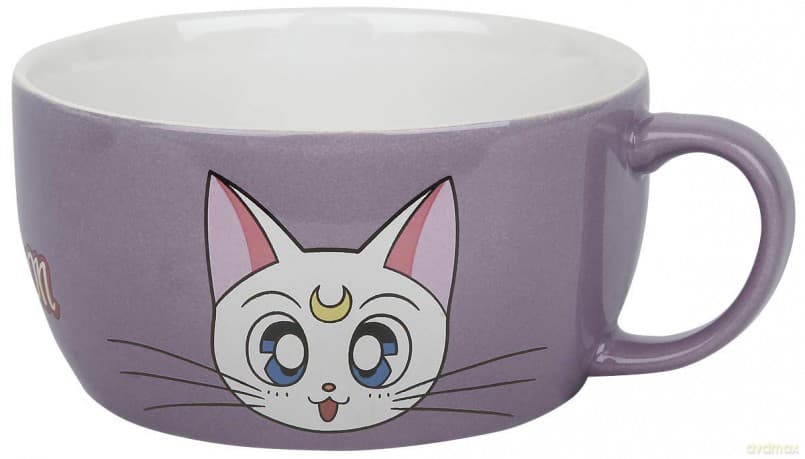 SAILOR MOON - Zestaw śniadaniowy Kubek + Miska - Luna & Artemis
