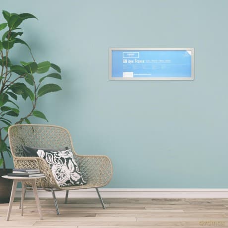 GBEYE - MDF Silver Frame - 33 x 95cm -