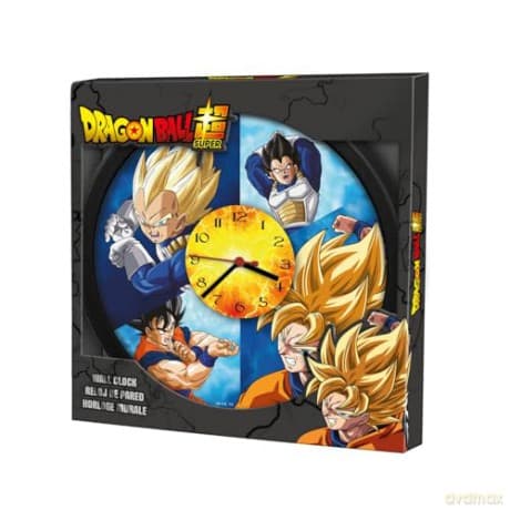 Dragon ball zegar ścienny (średnica: 25 cm) / Dragon ball wall clock (diameter: 25 cm)