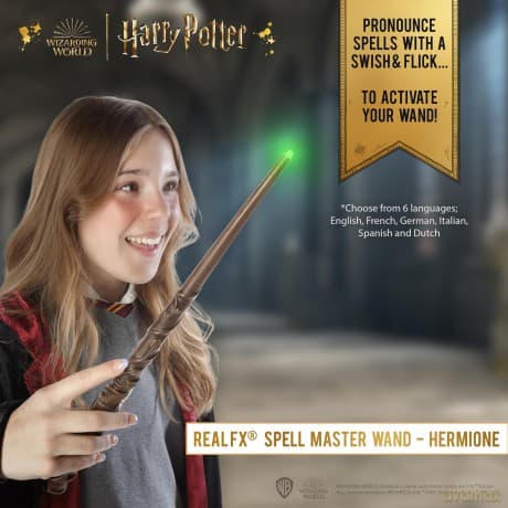 Harry Potter różdżka aktywowana głosem - Hermiona (41 cm) / Harry Potter voice activated wand - Hermione (41 cm)