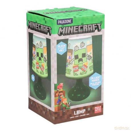 Minecraft lampka nocna (wysokość: 18,50 cm) / Minecraft Table Lamp (high: 18,50 cm)