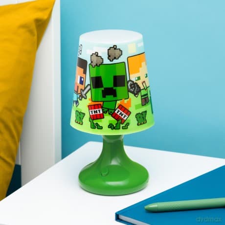 Minecraft lampka nocna (wysokość: 18,50 cm) / Minecraft Table Lamp (high: 18,50 cm)