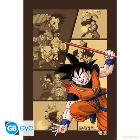 DRAGON BALL - Poster Maxi 91.5x61 - Goku Retro
