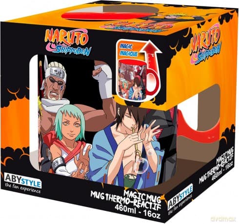 NARUTO SHIPPUDEN - Kubek zmieniający kolor 460ml - BijťJinchťriki