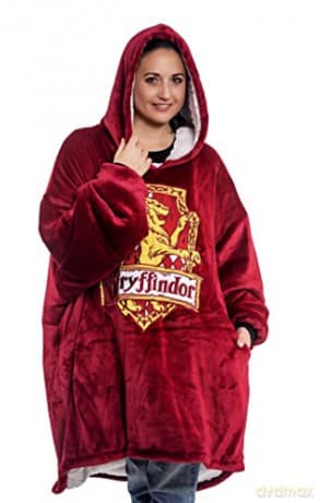Harry Potter kocobluza Gryffindor / Harry Potter: Gryffindor Oversized Hoodie Blanket