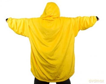 Harry Potter kocobluza Hufflepuff / Harry Potter: Hufflepuff Oversized Hoodie Blanket