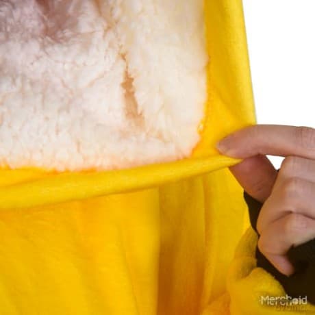 Harry Potter kocobluza Hufflepuff / Harry Potter: Hufflepuff Oversized Hoodie Blanket