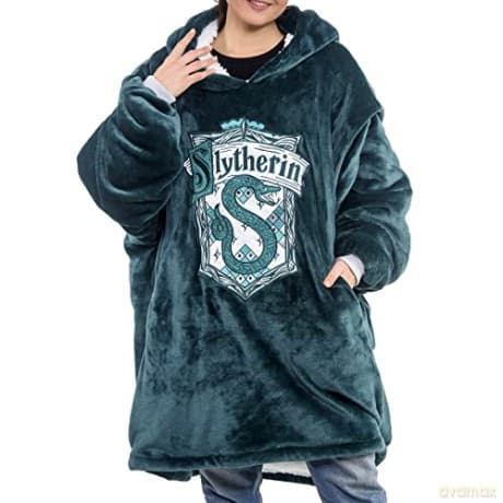 Harry Potter kocobluza Slytherin / Harry Potter: Slytherin Oversized Hoodie Blanket
