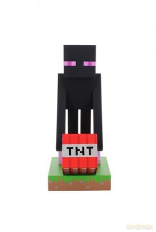 Minecraft stojak na telefon - kontroler (wysokość: 20 cm) - Enderman / Minecraft - Enderman phone & controller holder (high: 20 cm)