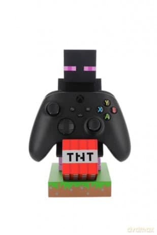 Minecraft stojak na telefon - kontroler (wysokość: 20 cm) - Enderman / Minecraft - Enderman phone & controller holder (high: 20 cm)