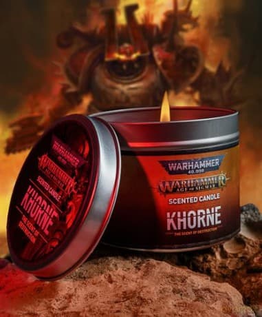 Warhammer 40000 świeczka Khorne / Warhammer 40000: Khorne Candle