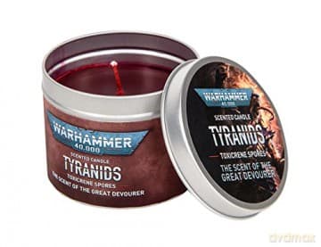 Warhammer 40000 świeczka Tyranids / Warhammer 40000: Tyranids Candle