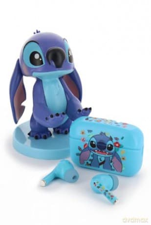 Zestaw Disney Stitch: stojak na słuchawki plus słuchawki bezprzewodowe / Disney Stitch: Buds Pro Wireless Bluetooth Earbuds and Phone Holder