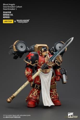 Blood Angels Dawnbreaker Cohort Dawnbreaker 1 The Horus Heresy 1/18 Figurka 13 cm
