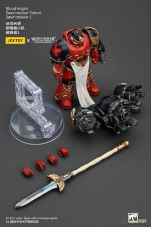 Blood Angels Dawnbreaker Cohort Dawnbreaker 1 The Horus Heresy 1/18 Figurka 13 cm