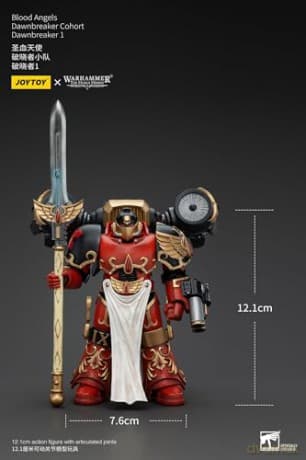 Blood Angels Dawnbreaker Cohort Dawnbreaker 1 The Horus Heresy 1/18 Figurka 13 cm