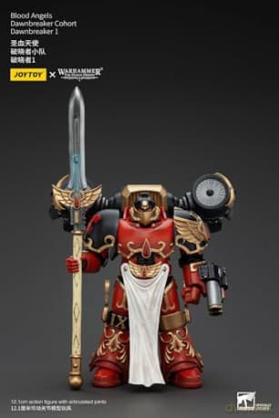 Blood Angels Dawnbreaker Cohort Dawnbreaker 1 The Horus Heresy 1/18 Figurka 13 cm