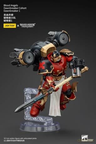 Blood Angels Dawnbreaker Cohort Dawnbreaker 1 The Horus Heresy 1/18 Figurka 13 cm