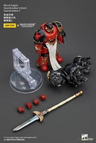 Blood Angels Dawnbreaker Cohort Dawnbreaker 2 The Horus Heresy 1/18 Figurka 13 cm
